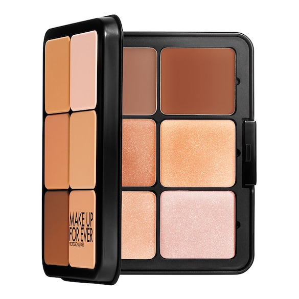 Make Up For Ever HD Skin Sculting Palette - Paleta Modeladora del rostro Crema