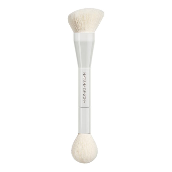 Natasha Denona HY-GEN FACE BRUSH - Brocha facial iluminadora de doble punta