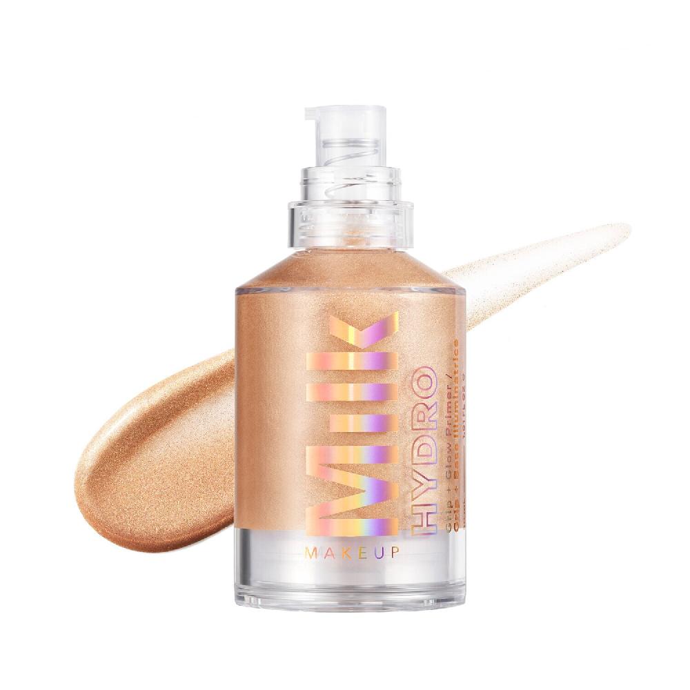 Milk Makeup Hydro Grip + Glow Primer - Base Con Perlas Reflectantes