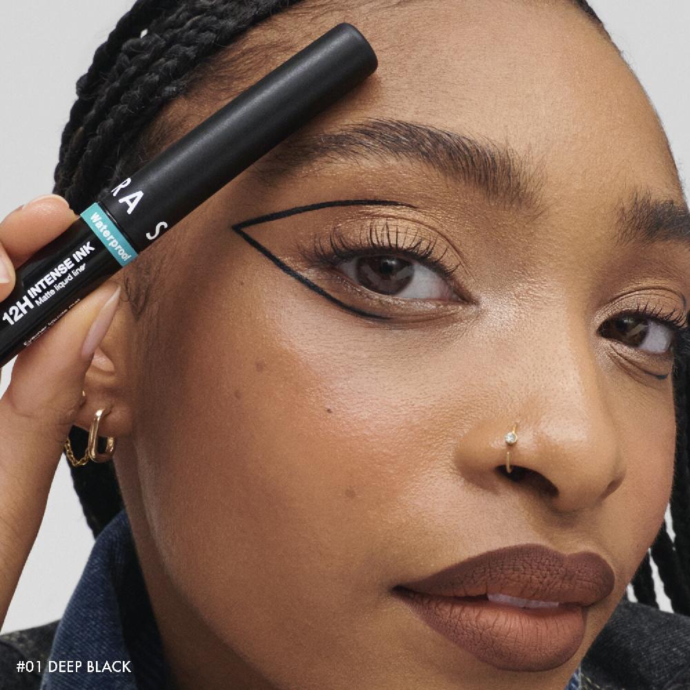 Sephora Collection Intense Ink Liner - Eyeliner Líquido Mate E Intenso