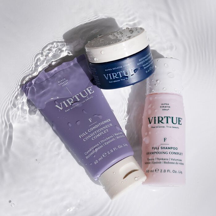 Virtue Kit Voluminize - Set Cuidado Capilar Volumen Y Grosor