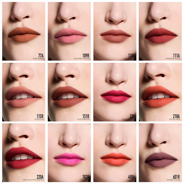 Valentino Liquirosso - Color Líquido Mate Intenso Labios Y Mejillas