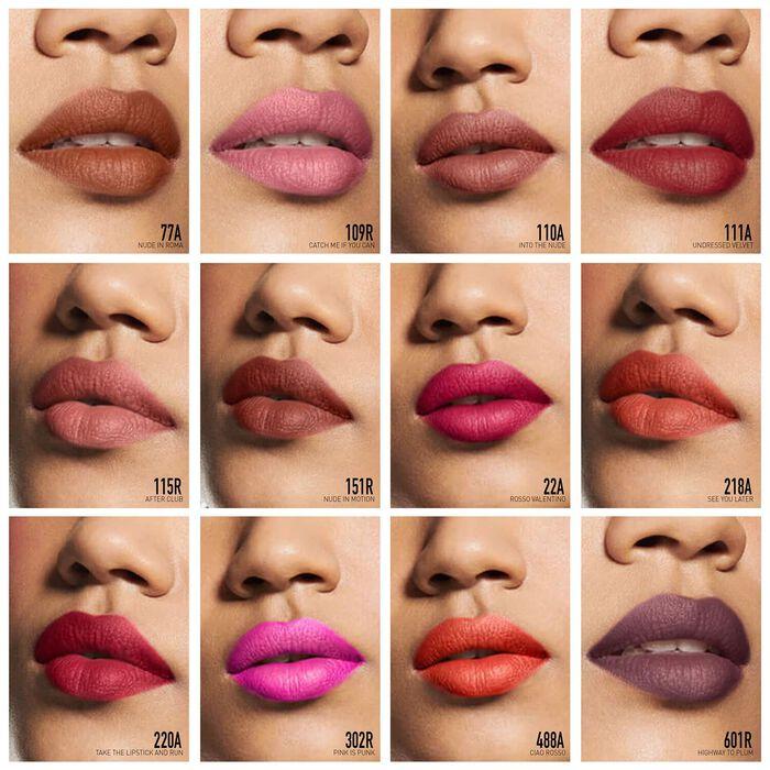 Valentino Liquirosso - Color Líquido Mate Intenso Labios Y Mejillas