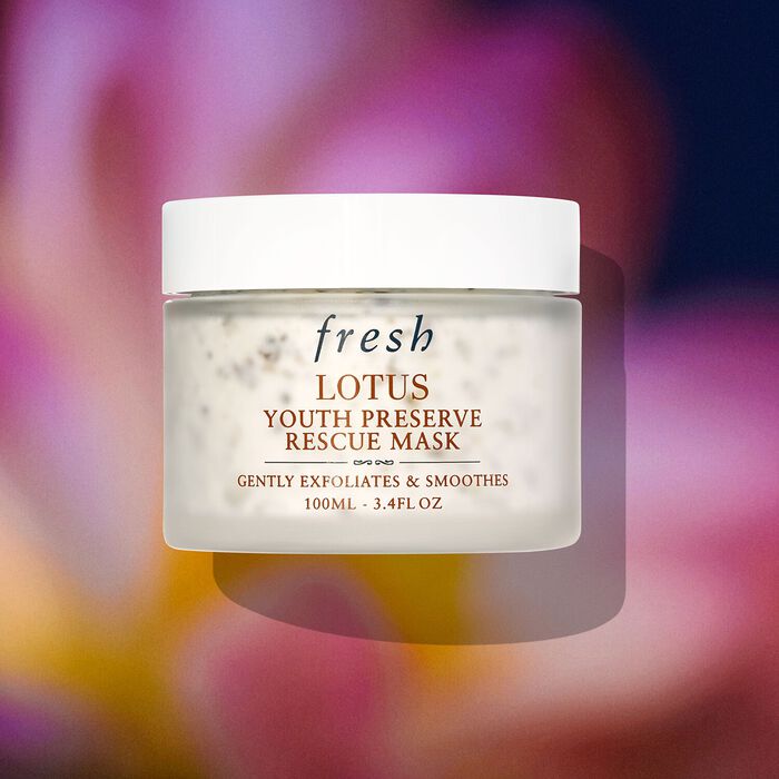 Fresh Lotus Youth Preserve Rescue Mask - Mascarilla Exfoliante Antiedad De Loto