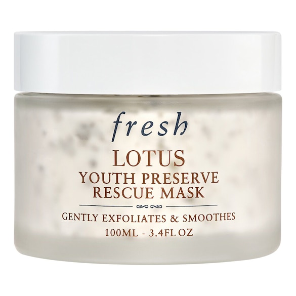Fresh Lotus Youth Preserve Rescue Mask - Mascarilla exfoliante antiedad de loto