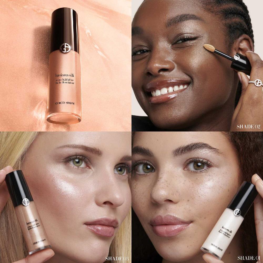 Armani Luminous Silk - Highlighter Iluminador Líquido Acuoso