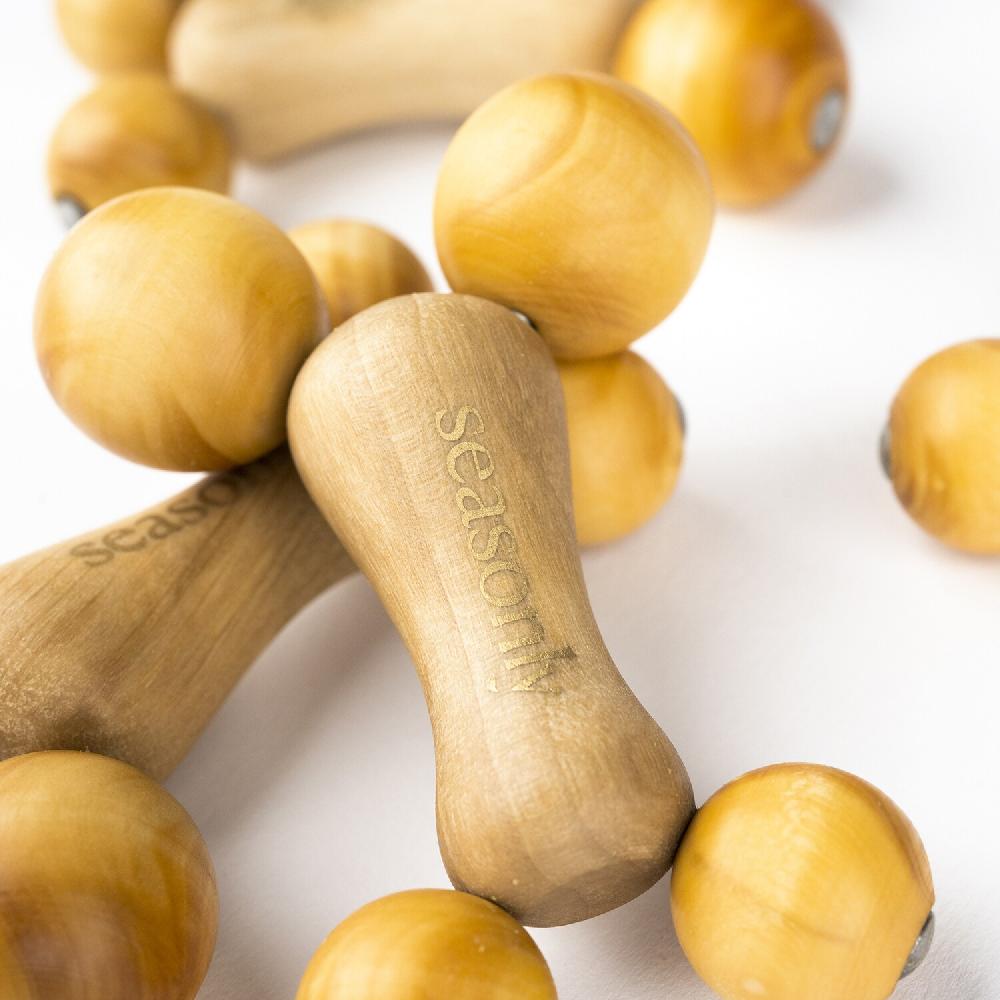 Seasonly Masajeador - Masajeador De Doble Bola Facial