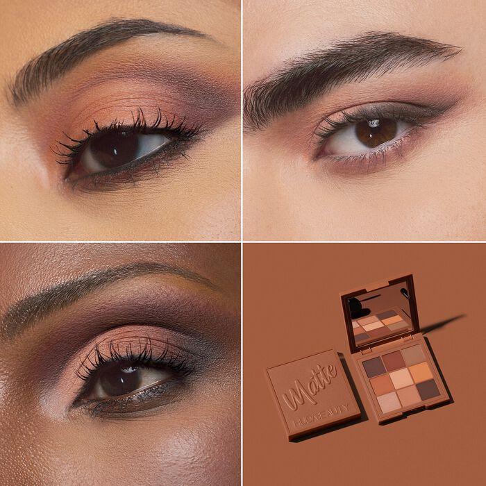 Huda Beauty Matte Obsessions - Warm - Paleta De Sombras De Ojos