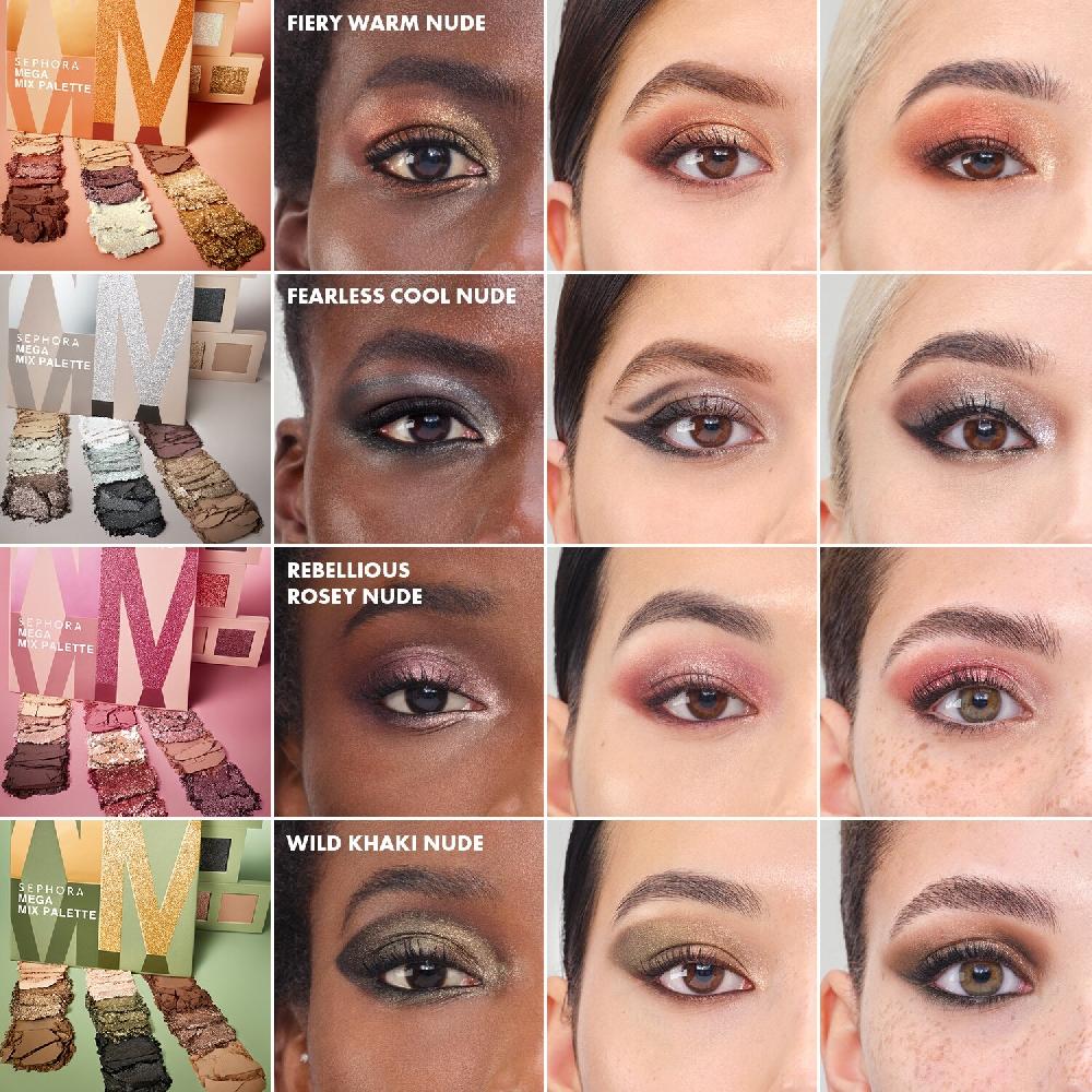 Sephora Collection Mega Mix Palette - Mega Paleta De Tonos