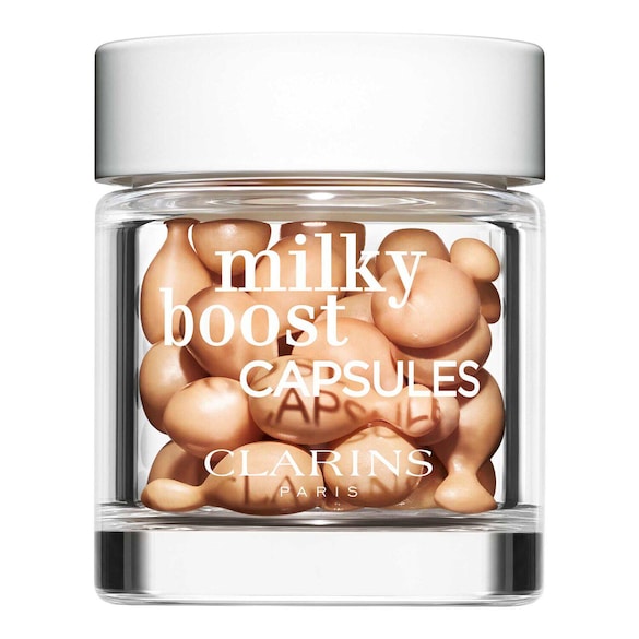 Clarins Milky Boost Capsules Eclat & Nutrition - Cápsula de maquillaje