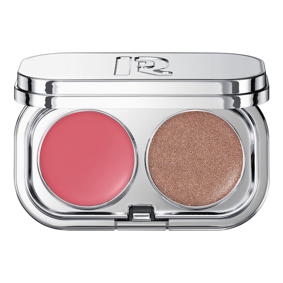 Rabanne Makeup Mini Blushy Palette - Colorete en crema para mejillas y labios