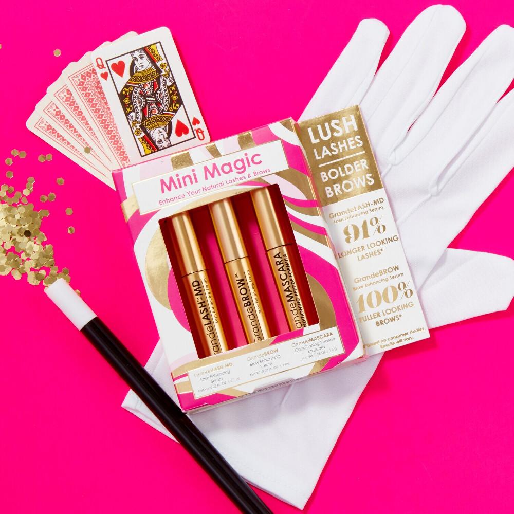 Grande Cosmetics Mini Magic Set - Set De Cejas Y Pestañas