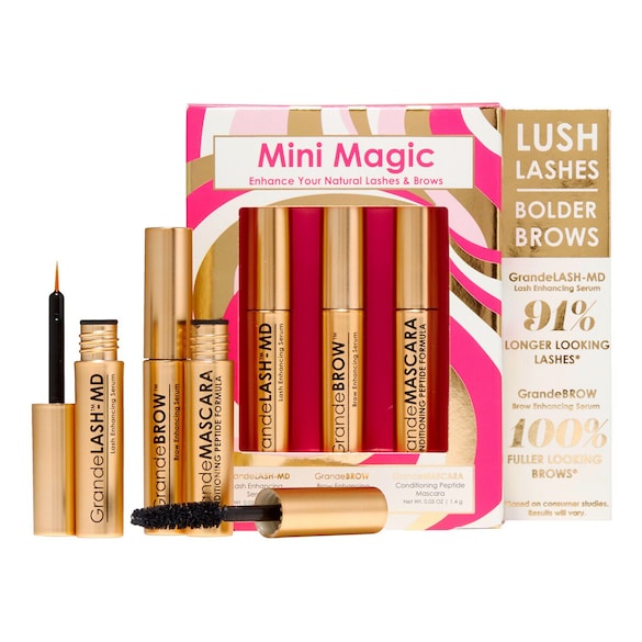Grande Cosmetics Mini Magic Set - Set De Cejas Y Pestañas