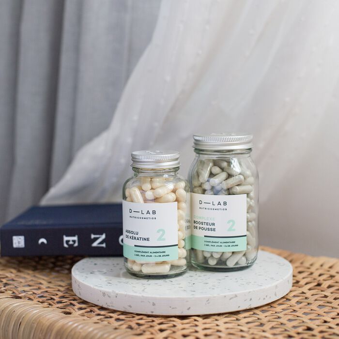 D-Lab Nutricosmetics Nutrición Capilar - Complemento Alimenticio Para El Cabello