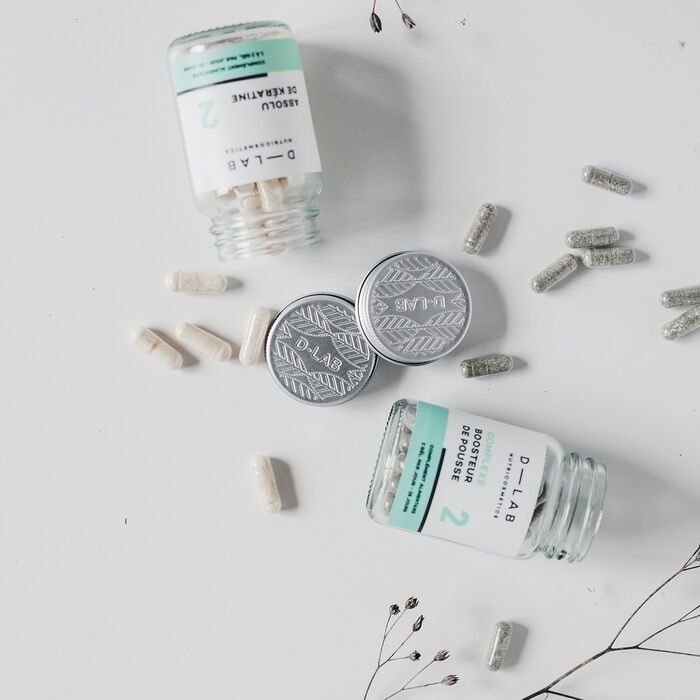 D-Lab Nutricosmetics Nutrición Capilar - Complemento Alimenticio Para El Cabello