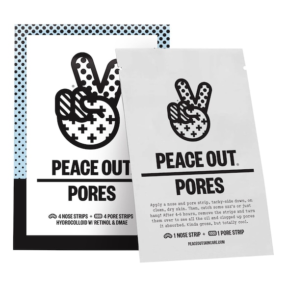 Peace Out Skincare Poros - Tiras para los poros