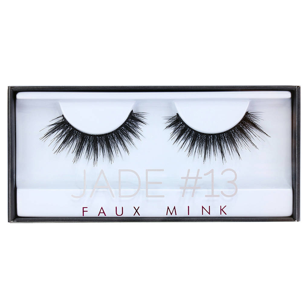 Huda Beauty Pestañas Postizas Jade #13 - Colección Faux Mink
