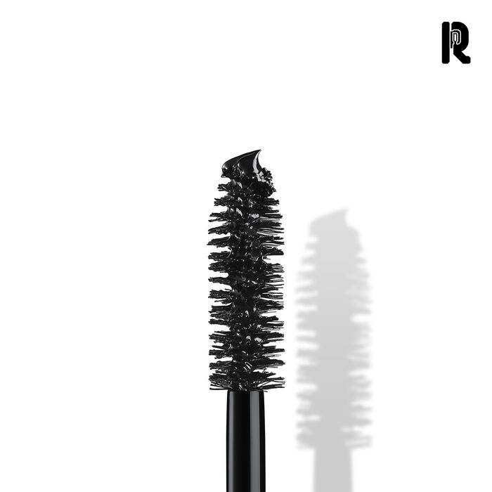 Rabanne Makeup Rockstar Mascara - Volumen Intenso Negro Extremo Longitud De Pestañas