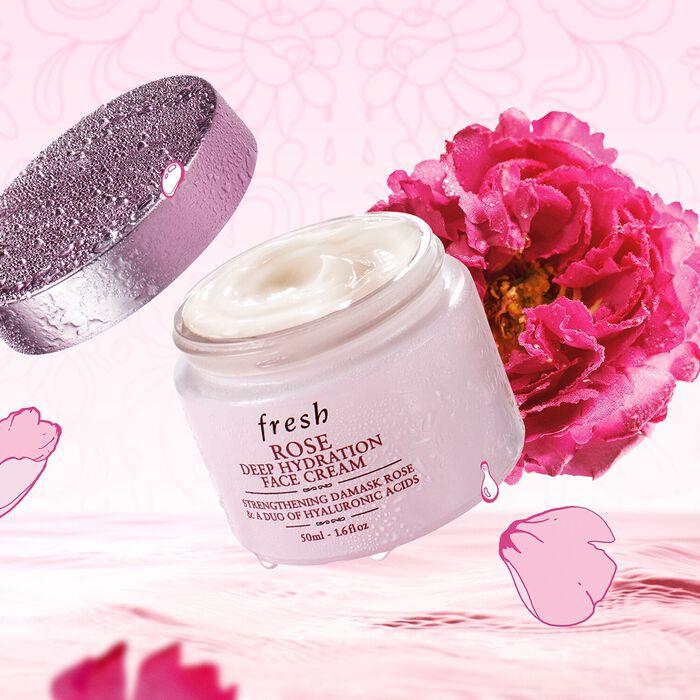 Fresh Rose Face Cream - Crema Hidratante Con ácido Hialurónico