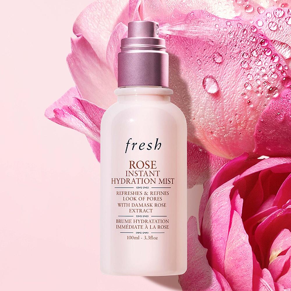 Fresh Rose Instant Hydration Mist - Bruma De Hidratación Intensa Y Fijadora De Rosa