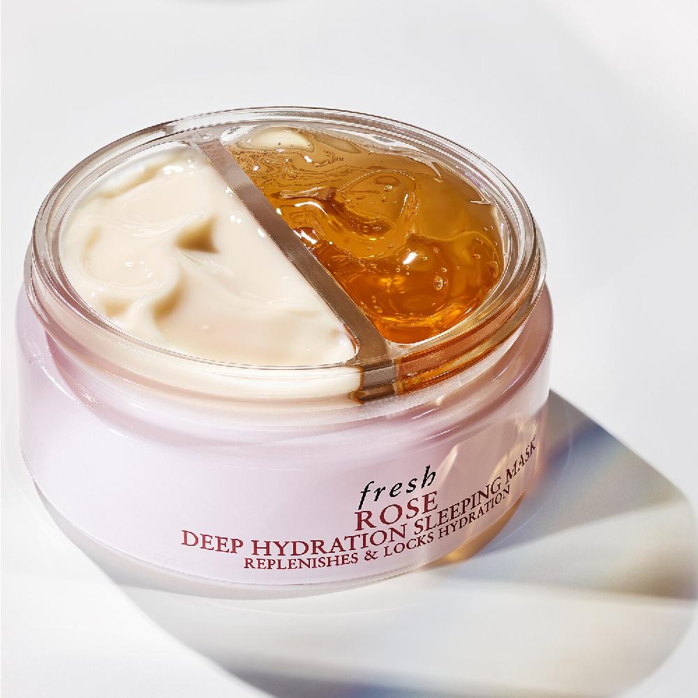 Fresh Rose Sleeping Mask - Mascarilla De Noche Hidratante Con Rosa Y Ácido Hialurónico