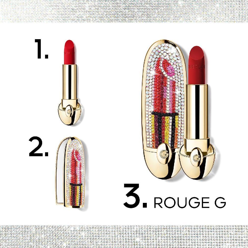 Guerlain Rouge G - Recarga El Rojo De Labios Personalizable Edición Limitada