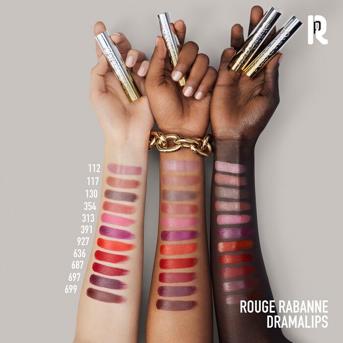 Rabanne Makeup Rouge Rabanne Dramalips Glassy - Barra De Labios De Alta Pigmentación