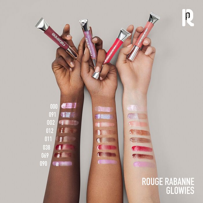 Rabanne Makeup Rouge Rabanne Glowies - Lipgloss Ultra Brillante Y Ligero Con Color
