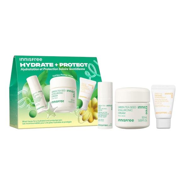 Innisfree Set Hydrate + Protect - Estuche Hidratación y Protección Solar Diaria