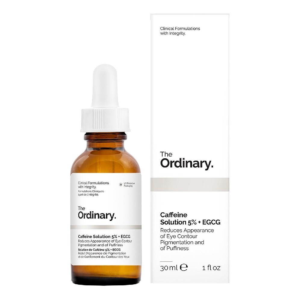 The Ordinary Solución Con Cafeína 5 % + EGCG - Sérum Para Contorno De Ojos
