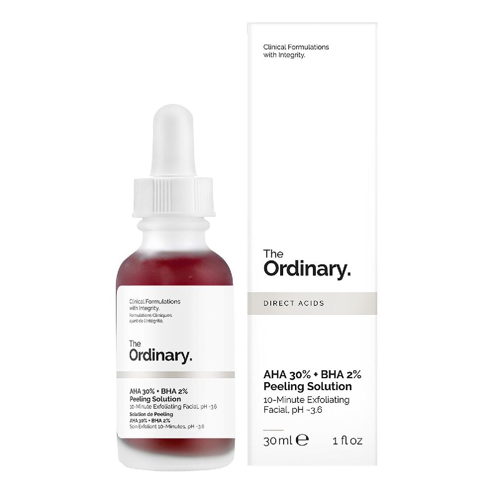 The Ordinary Solución De Peeling AHA 30 % + BHA 2 % - Tratamiento Exfoliante