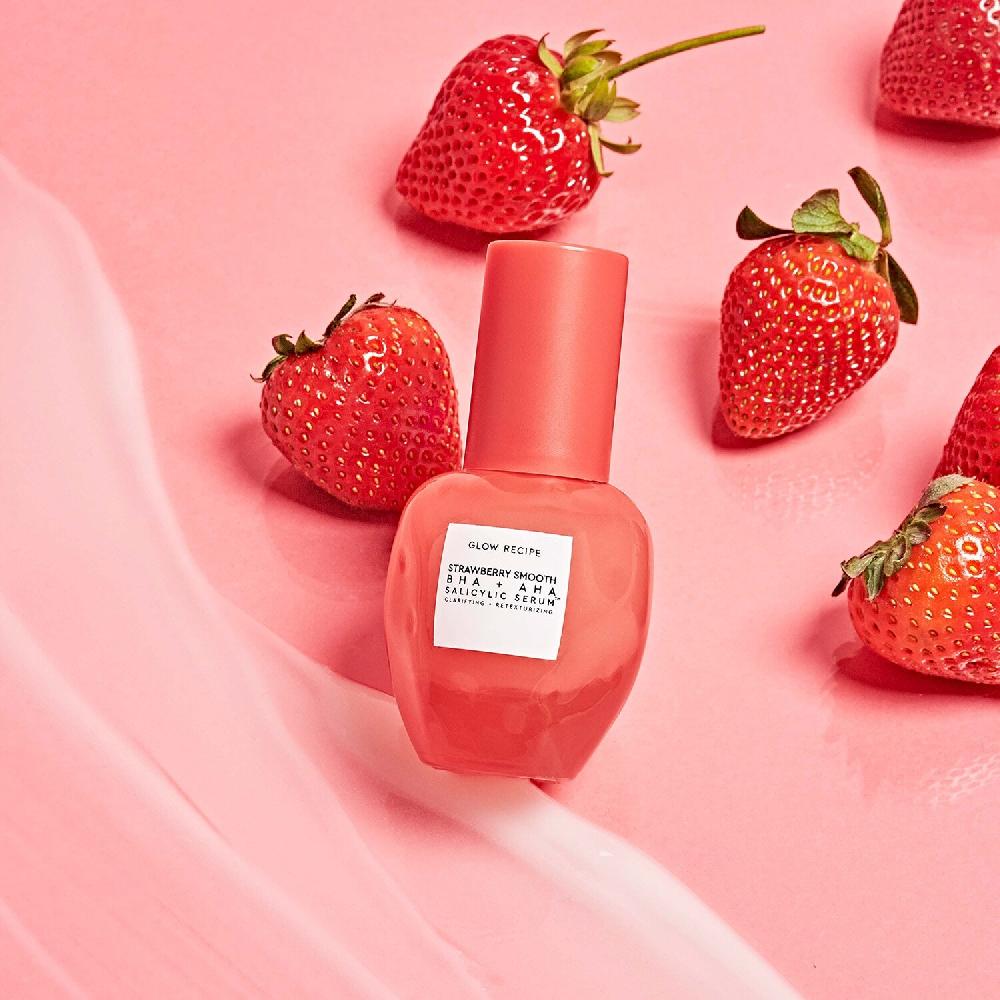 Glow Recipe Strawberry Smooth - Sérum Clarificante Con ácido Salicílico AHA Y BHA