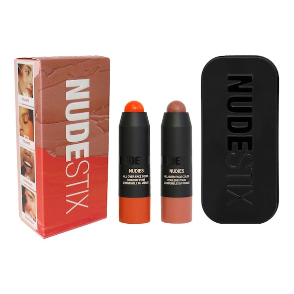 Nudestix Sunkissed Peach Blush and Bronze 2-Piece Kit - Estuche maquillaje rostro