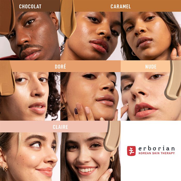 Erborian Super BB Con Ginseng - BB Cream Anti-Imperfecciones Tamaño Viaje