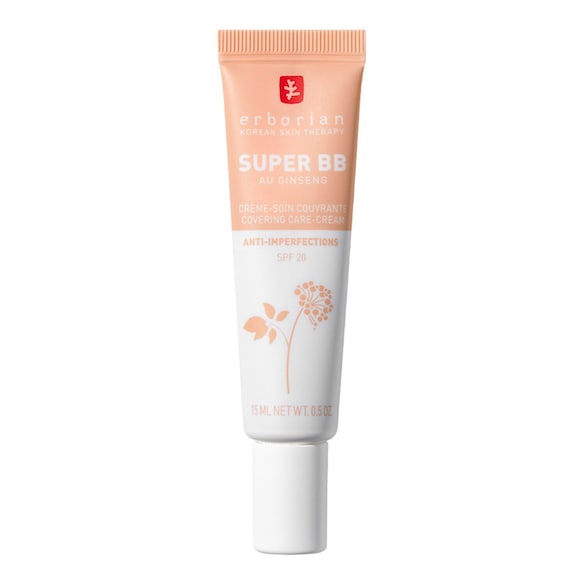 Erborian Super BB Con Ginseng - BB Cream Anti-Imperfecciones Tamaño Viaje
