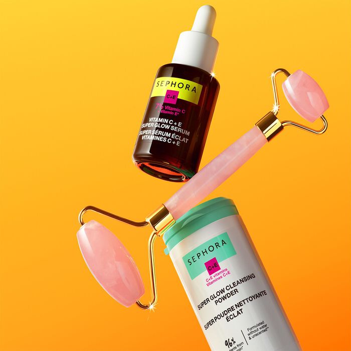 Sephora Collection Súper Polvos De Limpieza Facial Con Efecto Glow - Limpiador Con Vitamina C+E