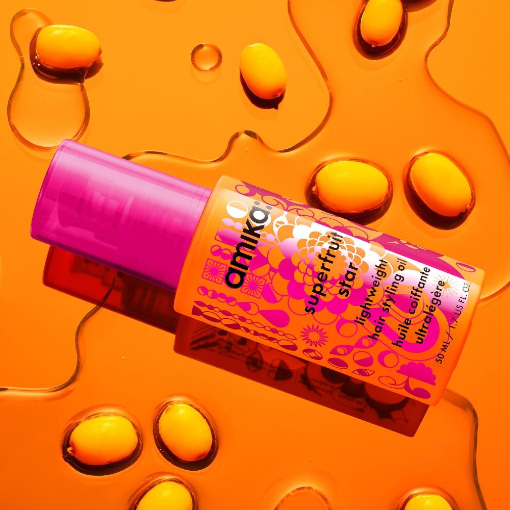 Amika Superfruit Star - Aceite De Peinado Ultraligero