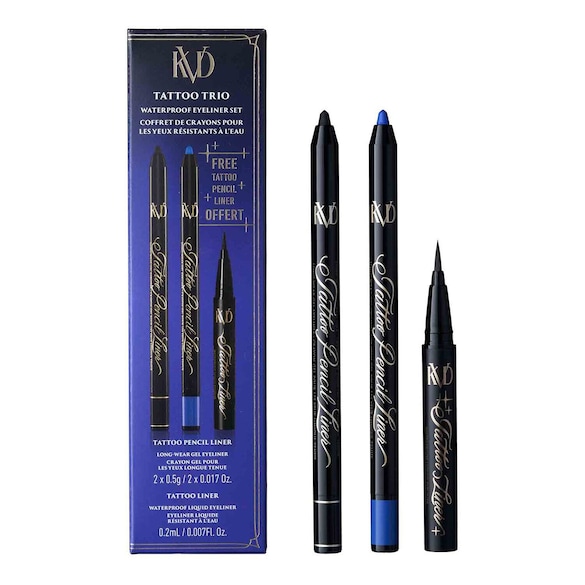 KVD Beauty Tattoo Trio Waterproof Eyeliner Set - Estuche maquillaje ojos