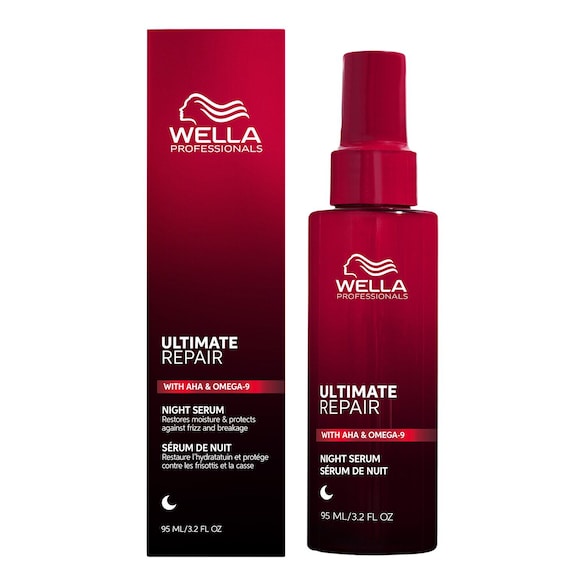 Wella Professionals Ultimate Repair - Sérum de noche sin aclarado para cabello dañado