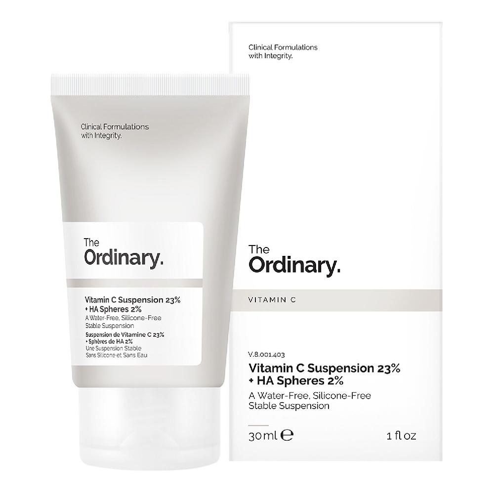 The Ordinary Vitamina C En Suspensión 23 % + Esferas De HA 2 % - Sérum Antiedad