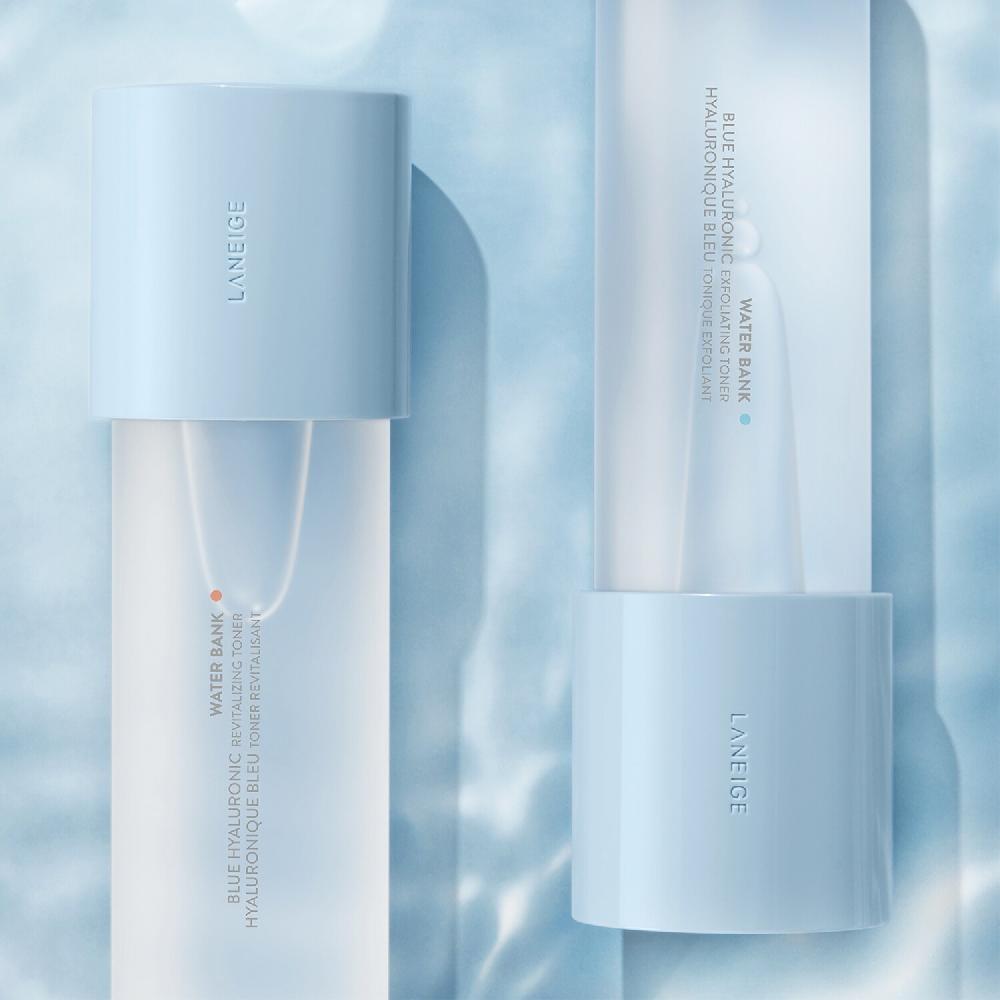 Laneige Water Bank Blue Hyaluronic Exfoliating Toner - Loción Tonificante