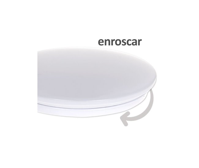 Conforama 0 Acrilico Color Blanco Serie Mustang 32cm