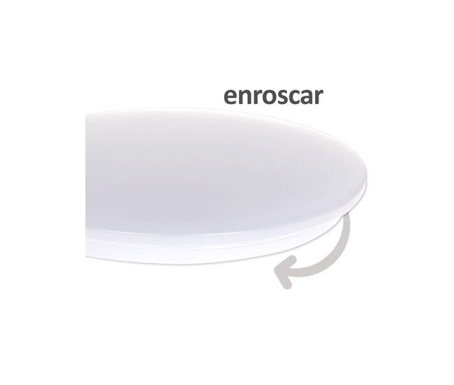 Conforama 0 Acrilico Color Blanco Serie Quartino 37cm