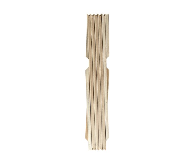 Conforama Acomoda Textil – Celosía Extensible De Madera Natural Elegante Resistente Y Versátil Para Plantas Trepadoras. Valla Decorativa De Ocultación Para Balcón Patio Y Jardín. (180X30 Cm)
