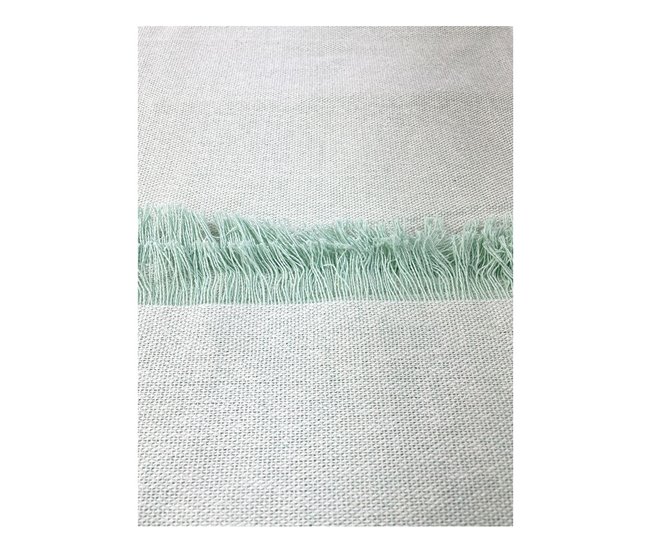 Conforama Acomoda Textil – Colcha Multiusos Para Sofá Y Cama Manta Foulard Cómoda Grande Y Práctica De Algodón-Poliéster. (Verde Menta 180x260 Cm)