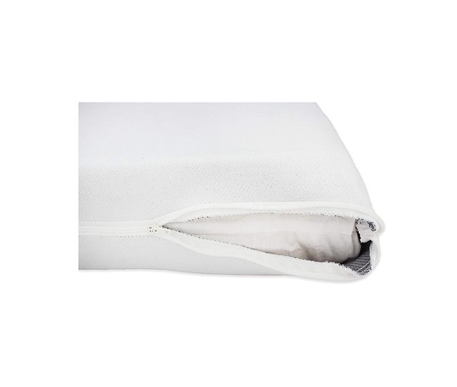 Conforama Acomoda Textil - Colchón Para Cuna 120x60 Cm Colchón Para Bebé Con Doble Funda Impermeable Higiénico Transpirable Y Lavable