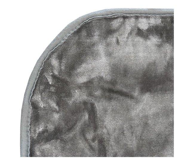 Conforama Acomoda Textil – Manta Para Cama Tejido Rachel Terciopelo Cálida Para Invierno. Manta Térmica Suave Cómoda Y Grande En Colores Lisos Para Taparse En Dormitorio Y Sofá. (Gris 180x240 Cm)