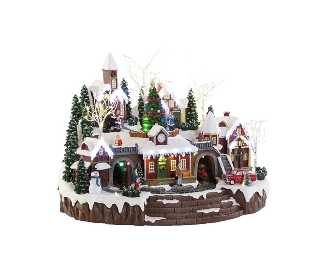 Conforama Adorno Navideño DKD Home Decor Multicolor Resina 47 x 35 x 33 cm
