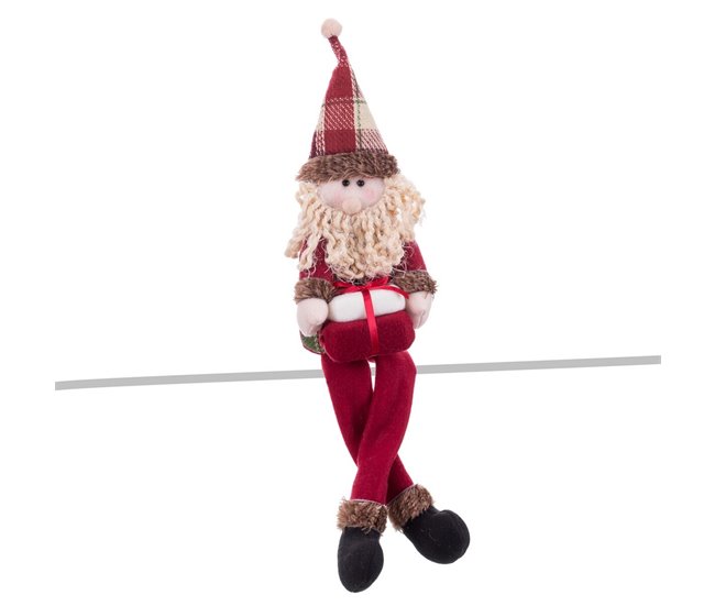 Conforama Adorno Navideño Multicolor Arena Tejido 48 cm