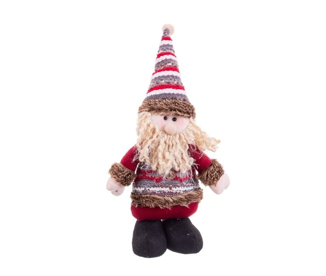 Conforama Adorno Navideño Multicolor Metal Tejido 25 Cm
